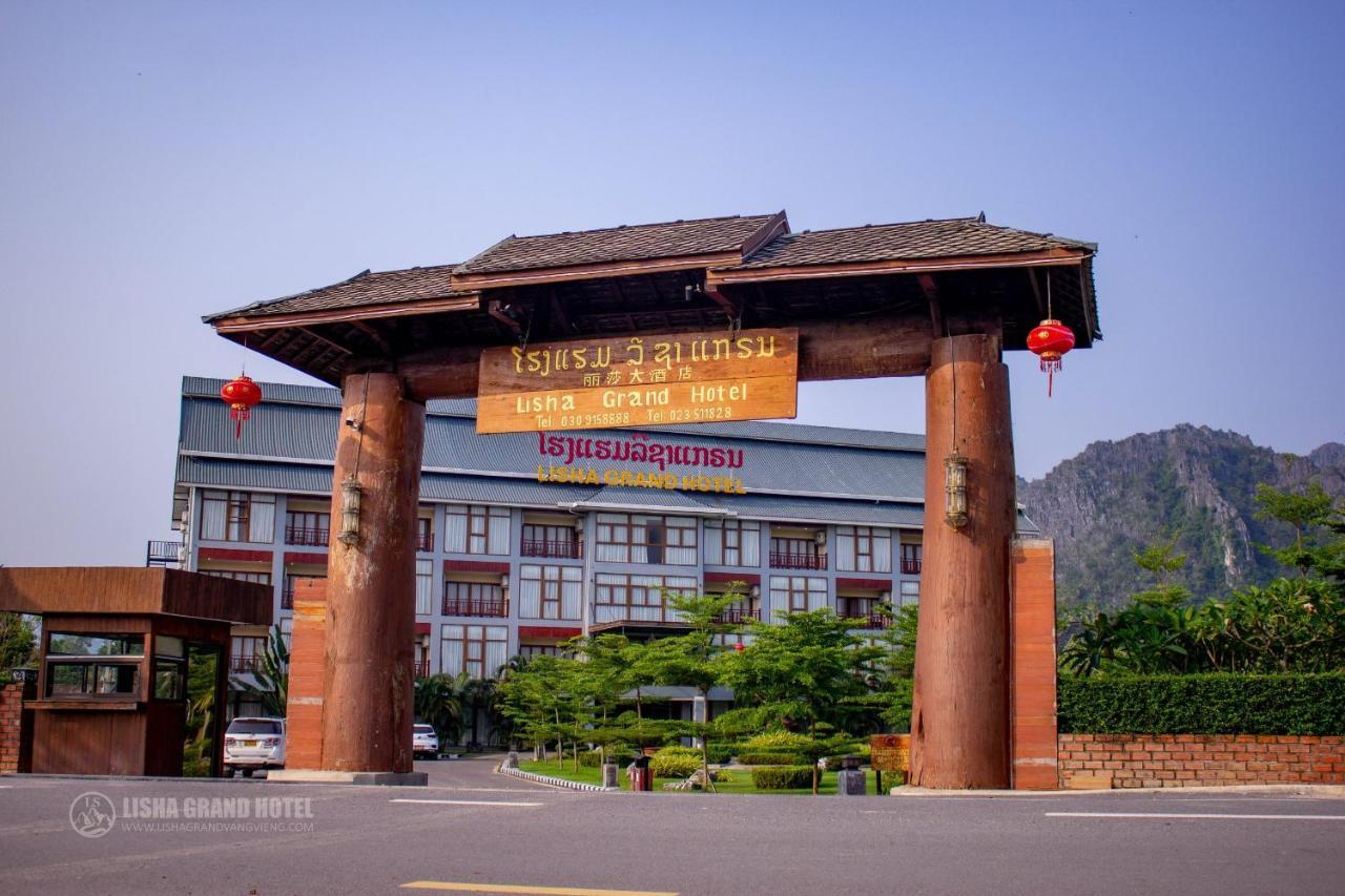 Lisha Garden Resort Hotel Vangviang Kültér fotó