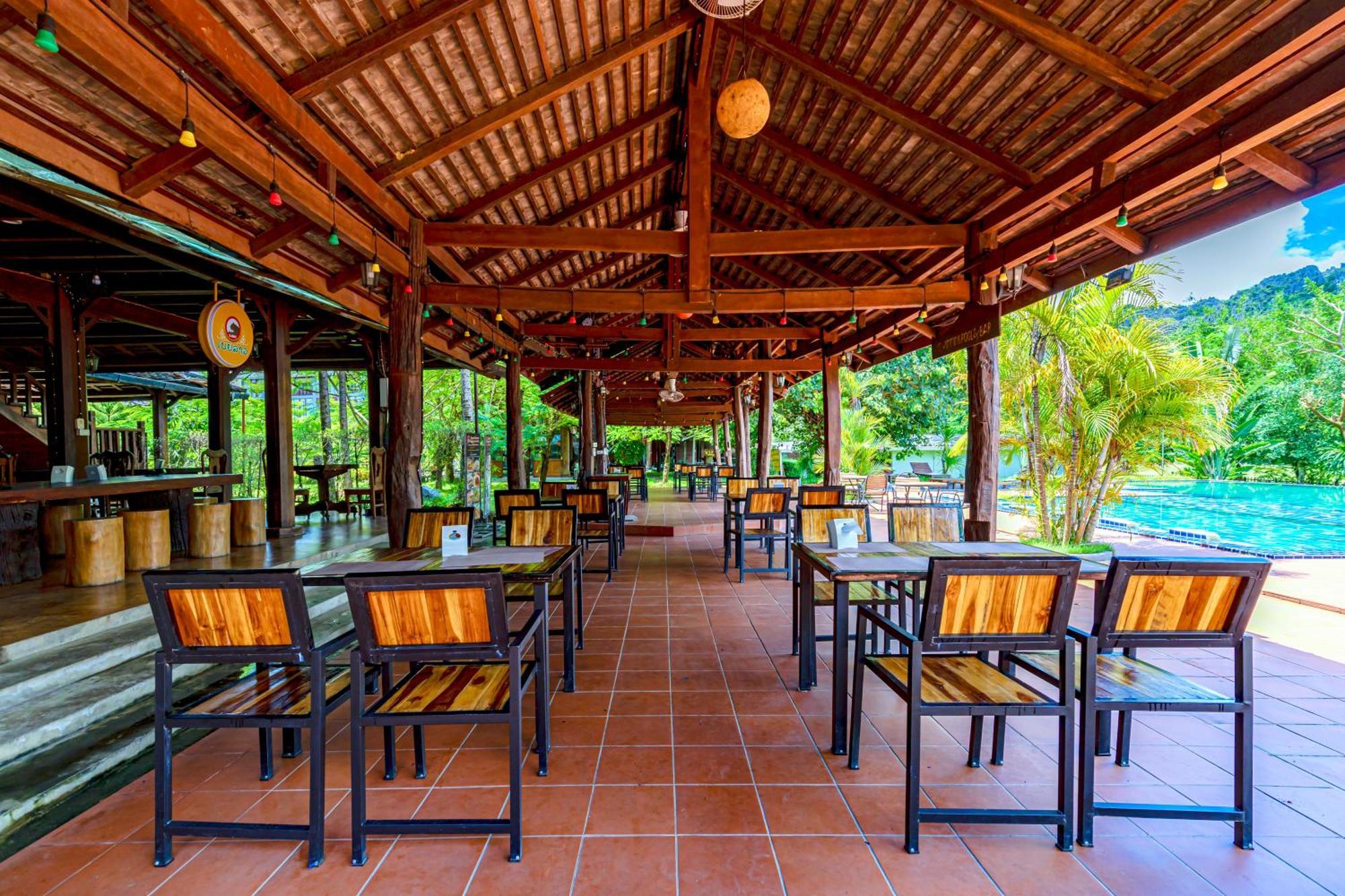Lisha Garden Resort Hotel Vangviang Kültér fotó