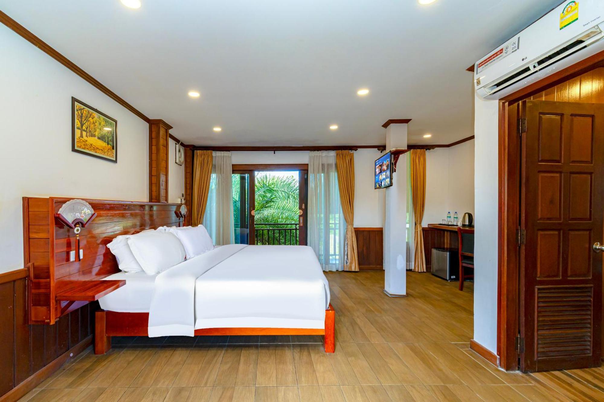 Lisha Garden Resort Hotel Vangviang Kültér fotó