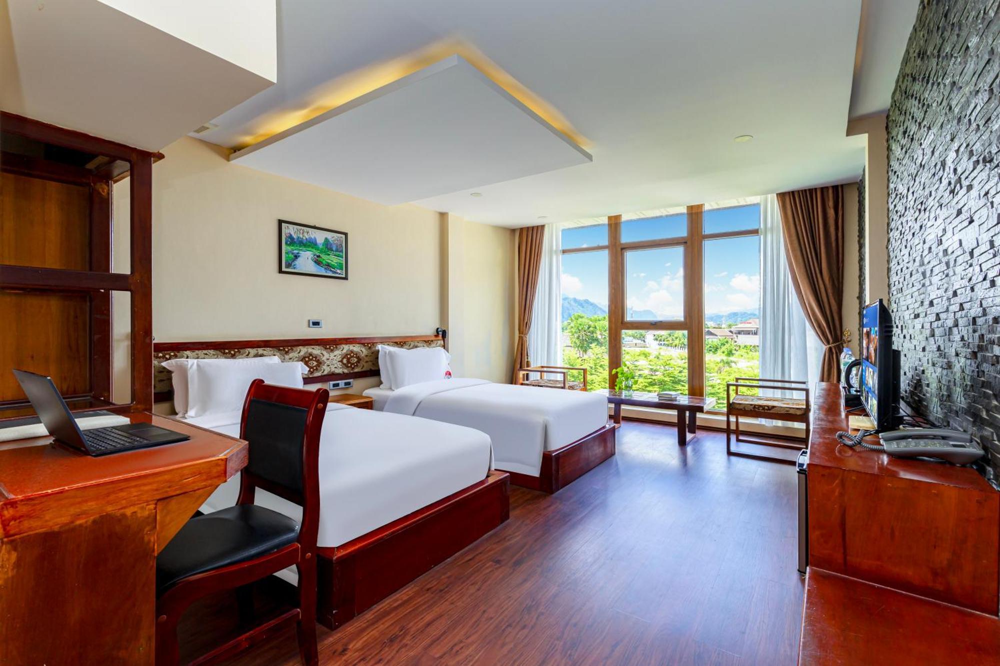 Lisha Garden Resort Hotel Vangviang Kültér fotó