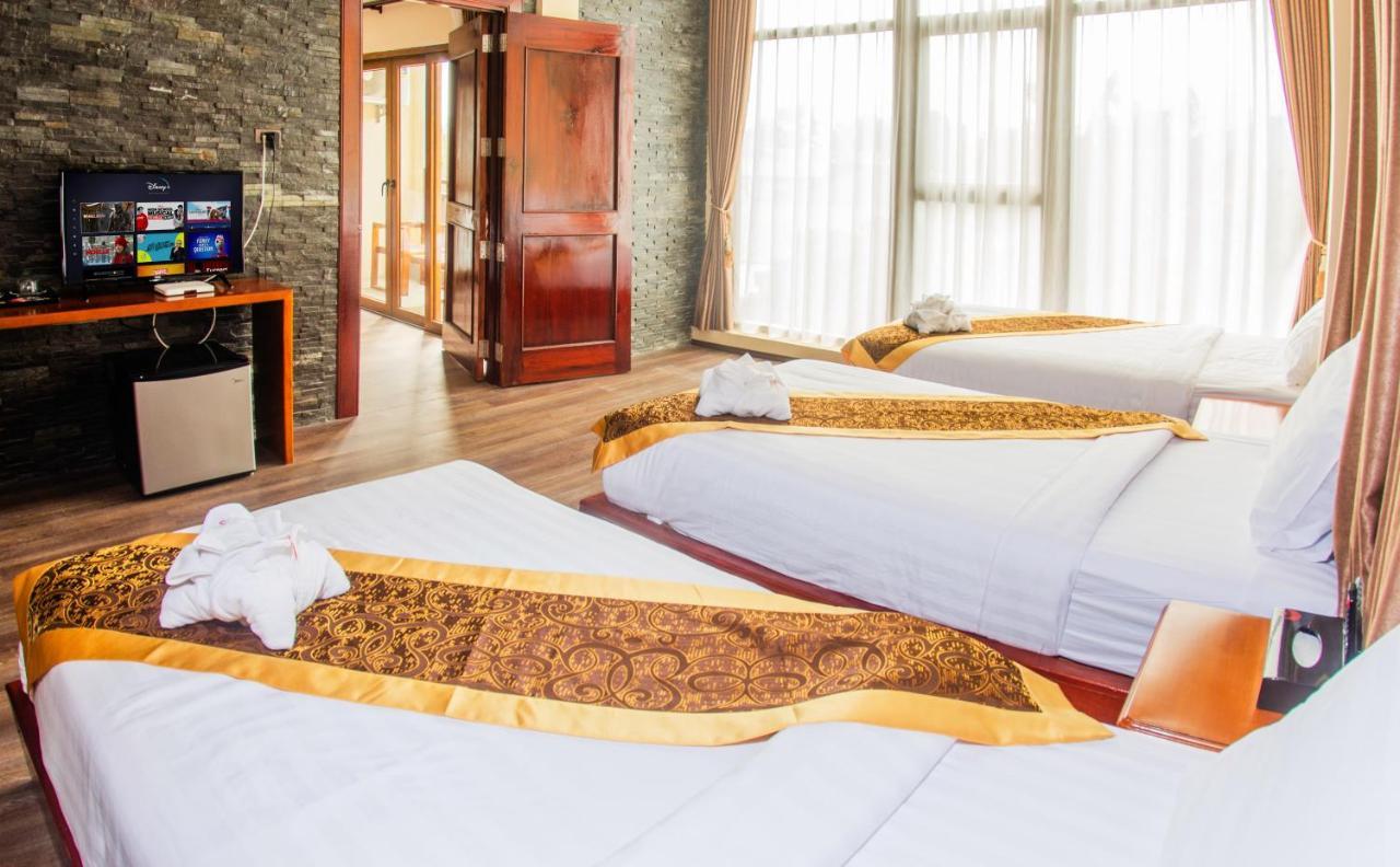 Lisha Garden Resort Hotel Vangviang Kültér fotó