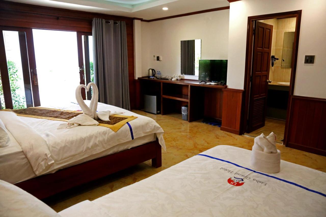 Lisha Garden Resort Hotel Vangviang Kültér fotó