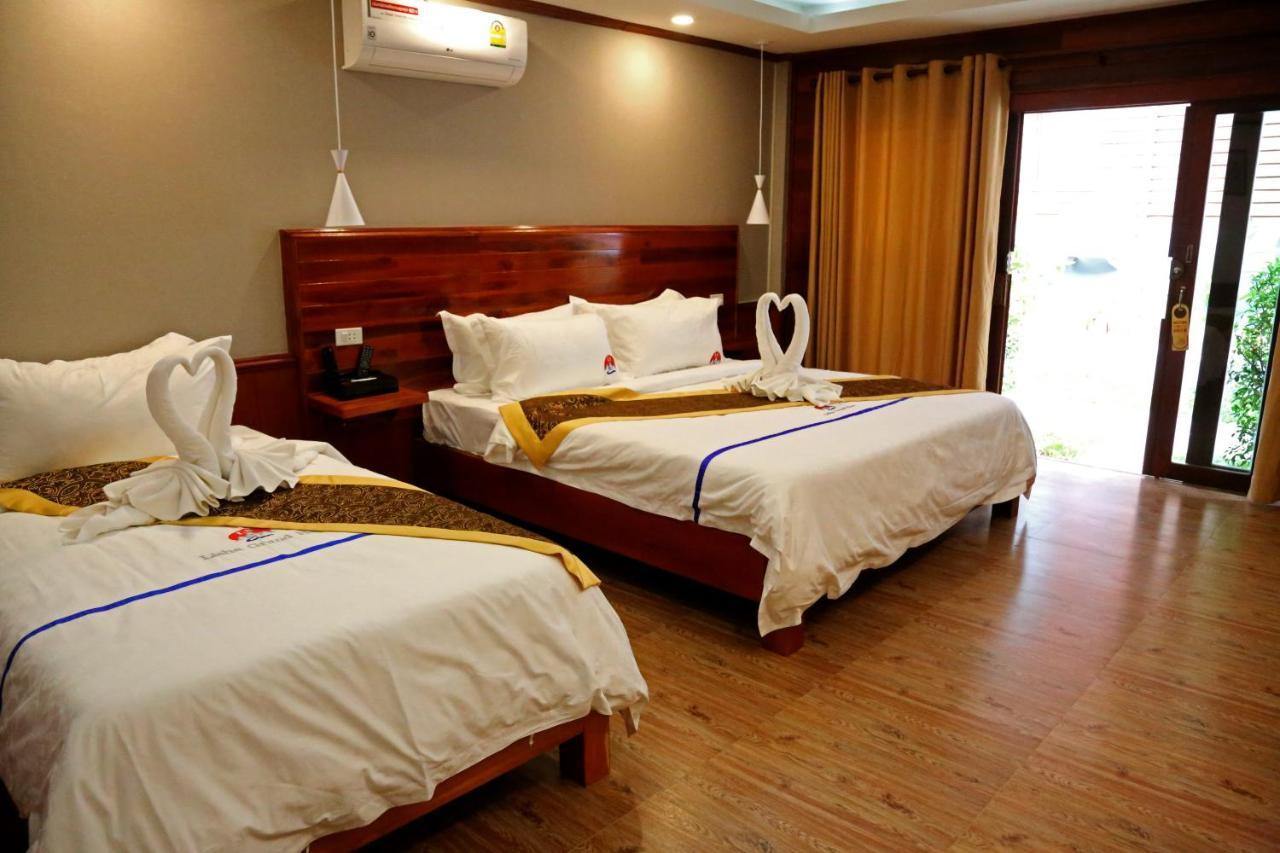 Lisha Garden Resort Hotel Vangviang Kültér fotó
