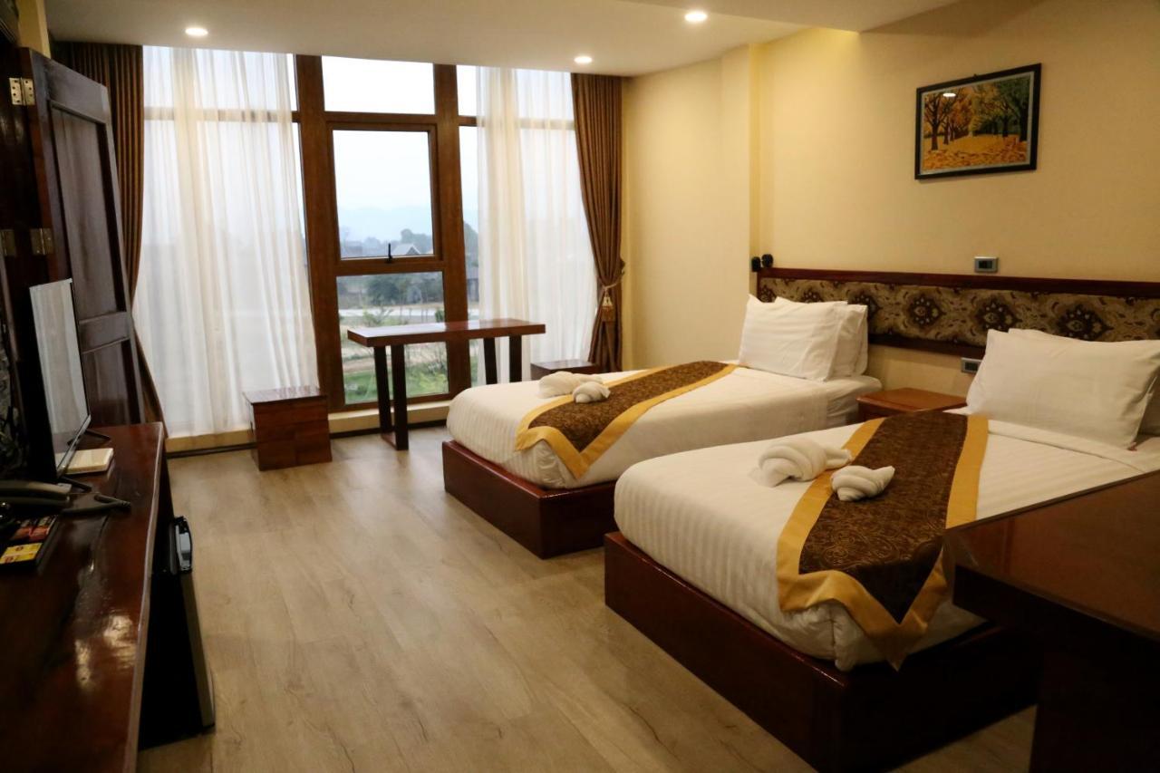 Lisha Garden Resort Hotel Vangviang Kültér fotó